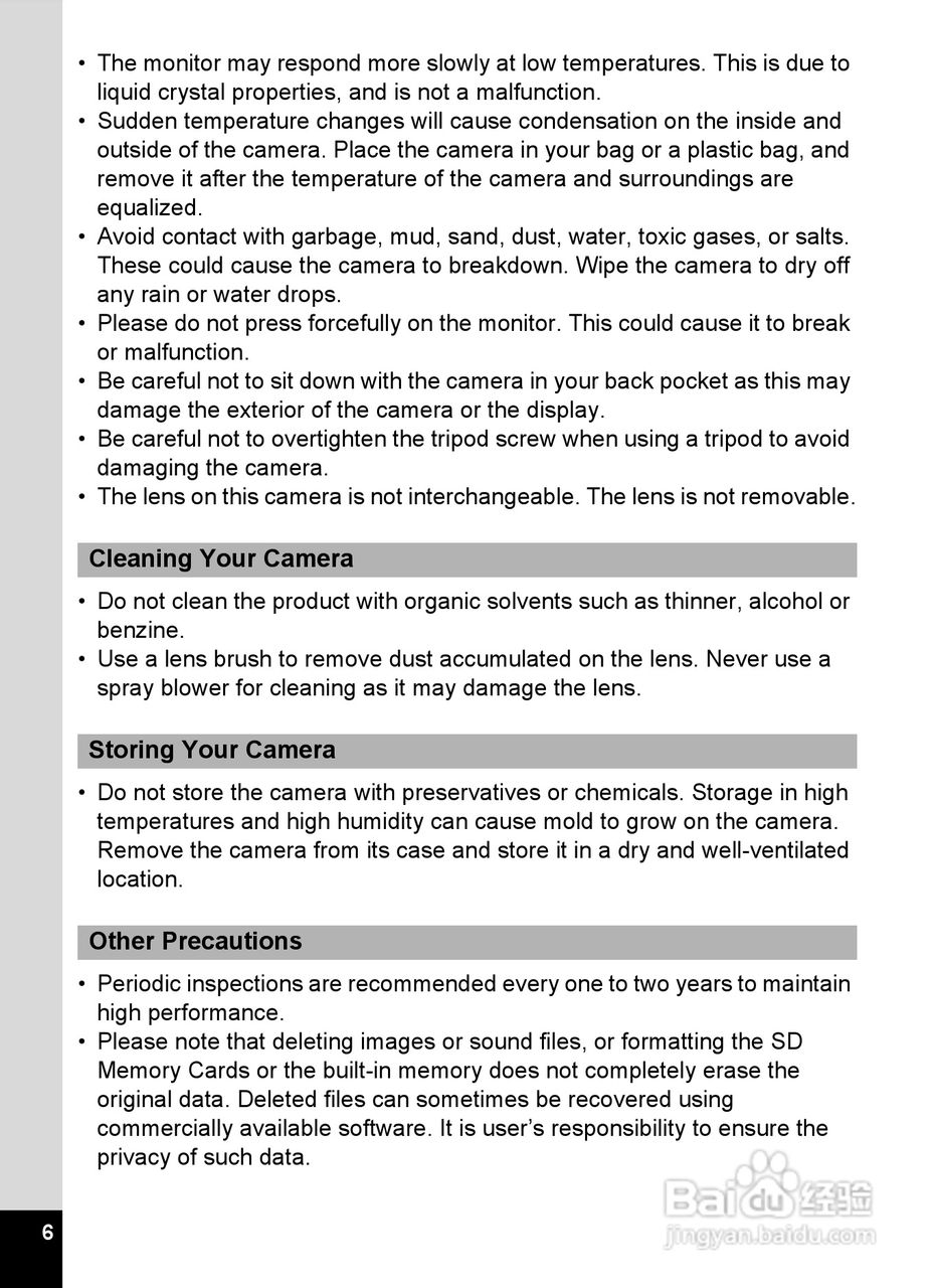 宾得Optio RZ18数码相机使用说明书:[1]