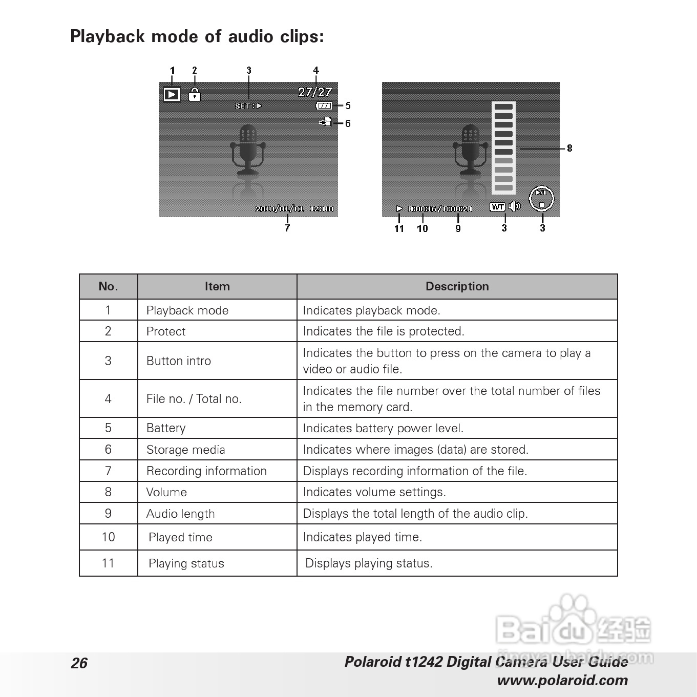 宝丽来Polaroid t1242数码相机使用说明书:[3]