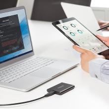 三星T5怎么和手机连接