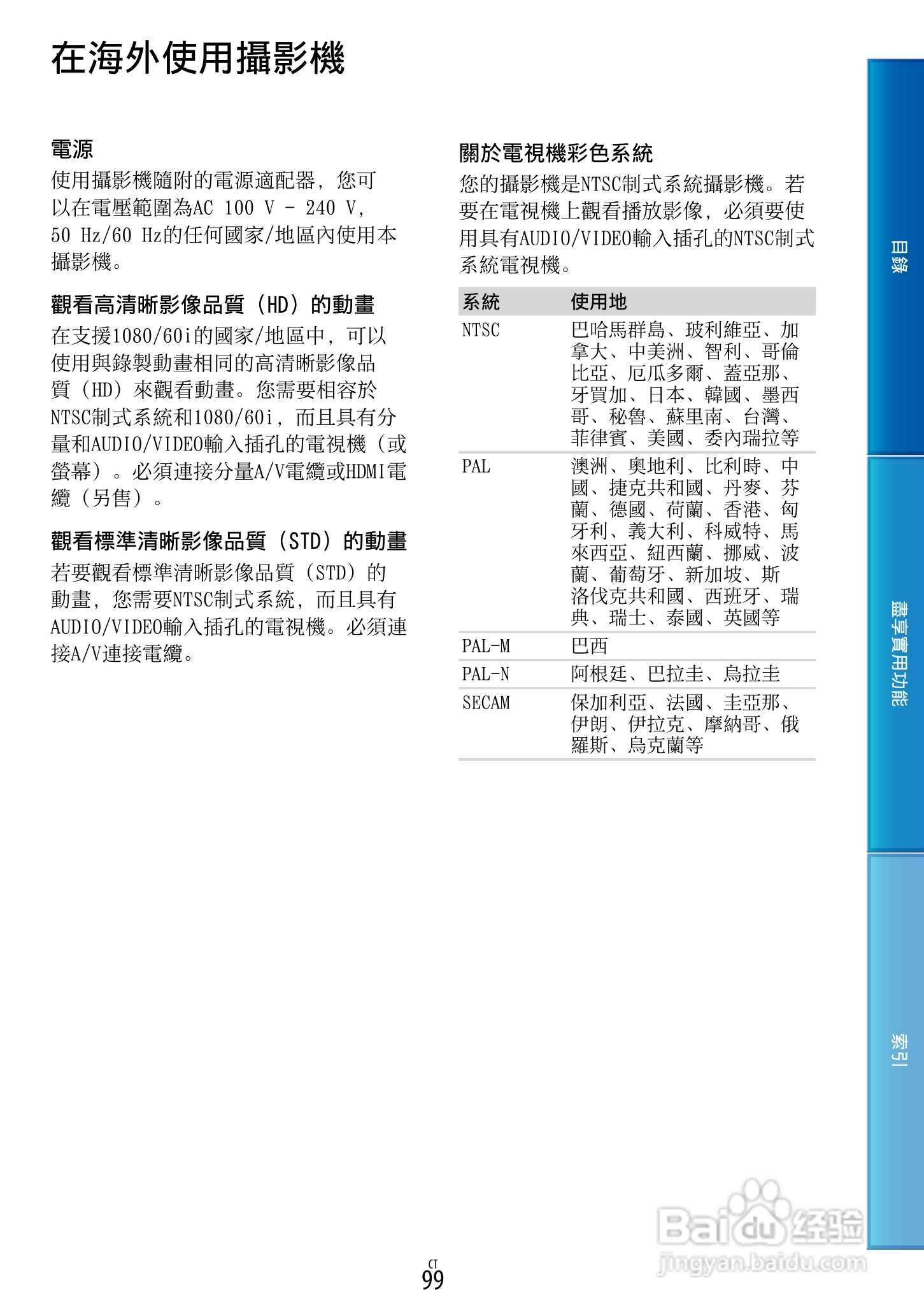 SONY HDR-PJ30摄像机使用手册:[10]