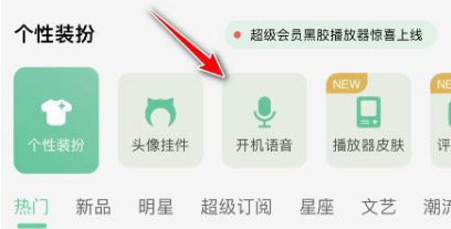 QQ音乐怎么设置开机语音