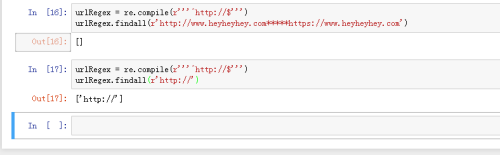 如何用PYTHON正则表达式来寻找URL