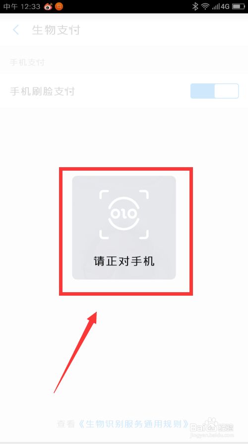 支付宝如何开启刷脸支付