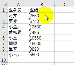 excel将文本型数字转换为数值
