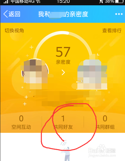 新版手机QQ怎么查看共同QQ好友数，在哪里看
