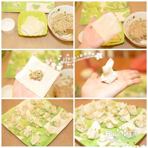 怎样让宝贝爱上吃饭の菠菜鲜虾馄饨