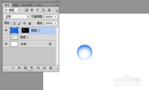 ps教程:ps制作彩色透明水滴