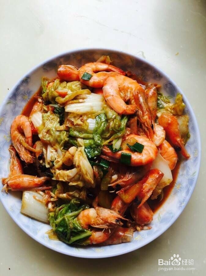 白菜炒大龙虾