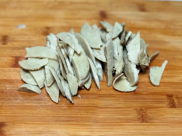 番茄青椒炒面筋