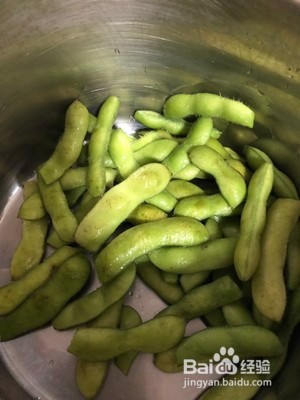 制作煮毛豆不变色