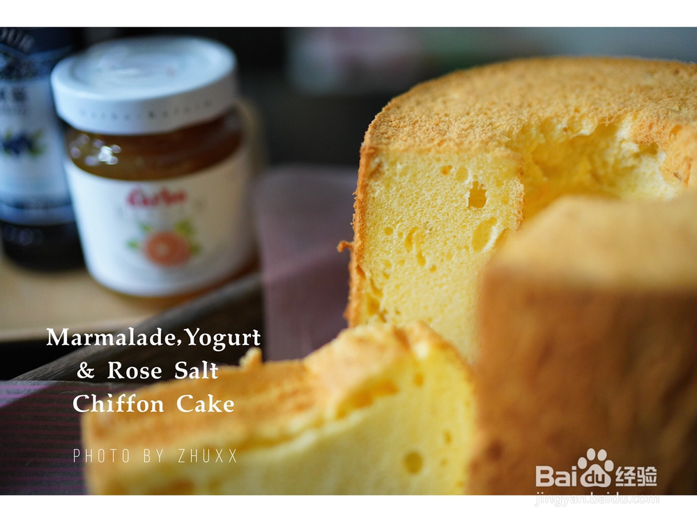 味美鲜香的橙酱奶油戚风三明治