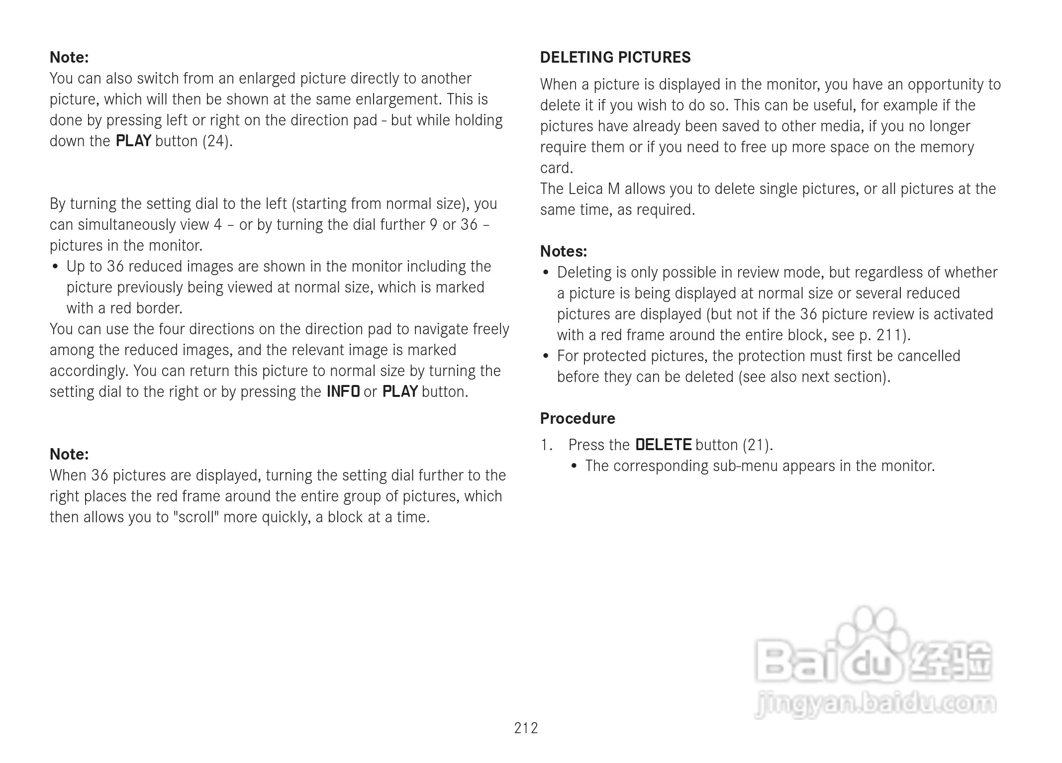 LEICA M数码相机说明书:[22]