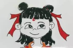 教你画哪吒之魔童降世里的哪吒