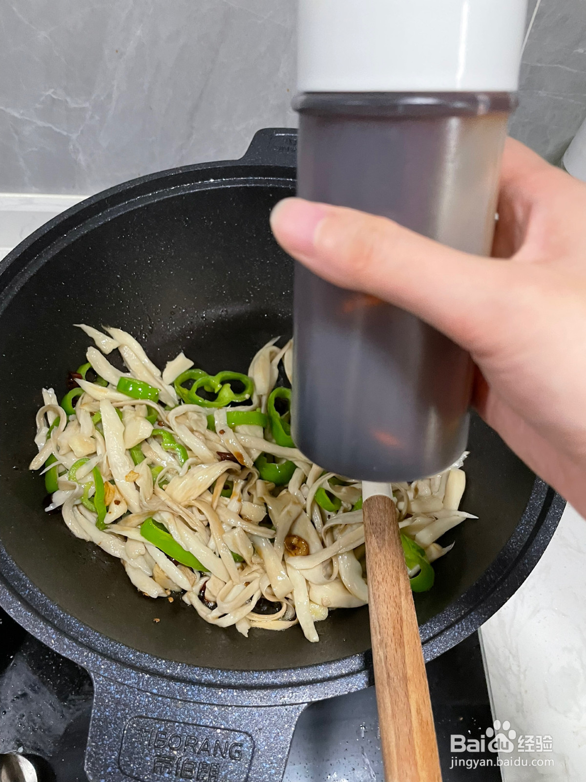 蚝油手撕杏鲍菇的做法