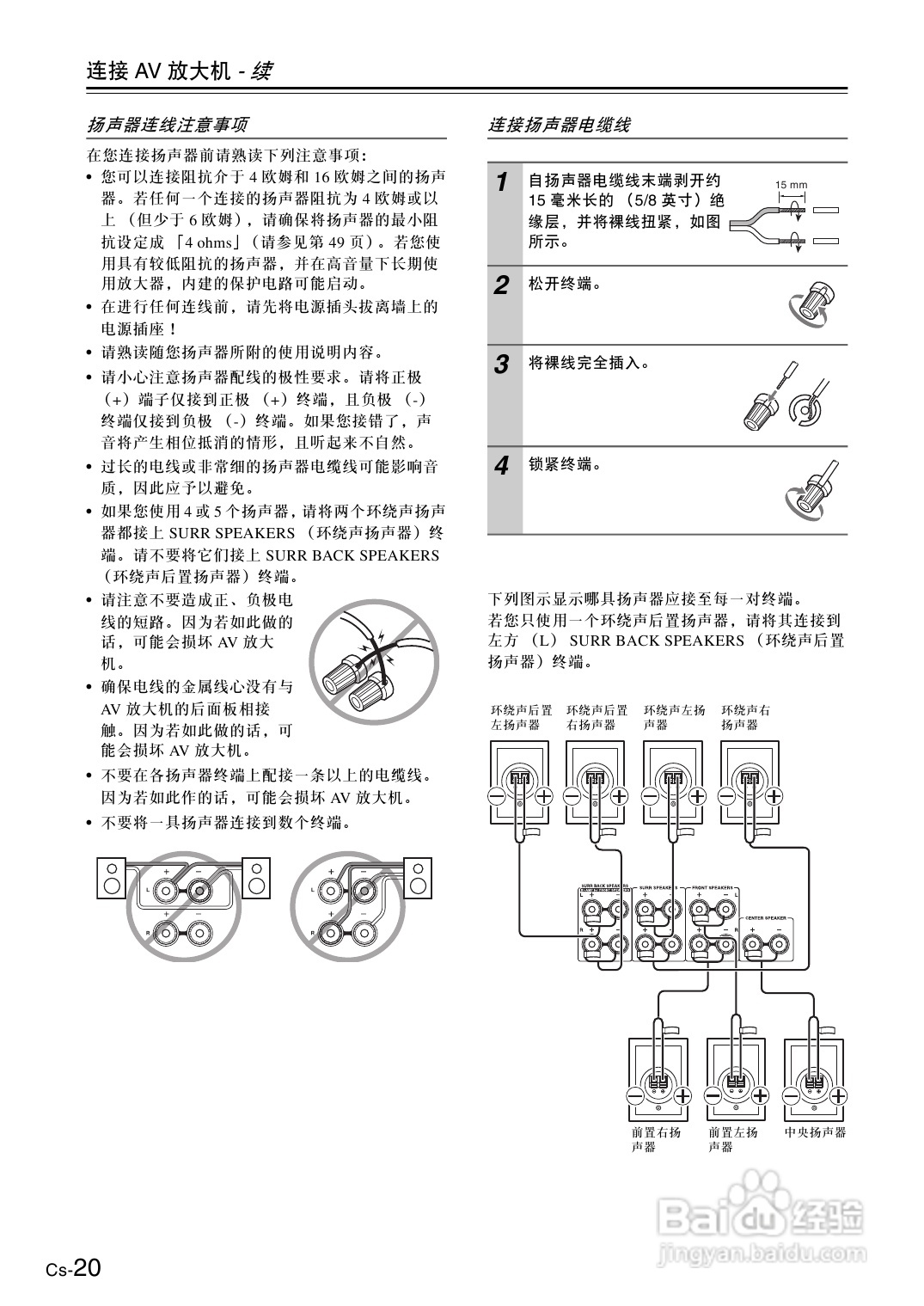 安桥AV放大机TX-SA8560型使用说明书:[1]