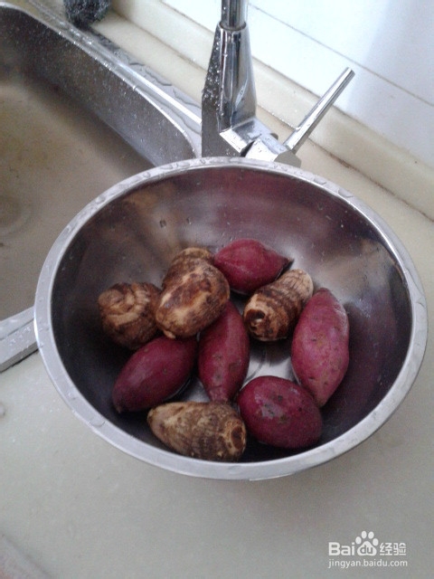 如何制作紫薯糯米丸