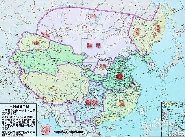 教你如何识别中国历代版图