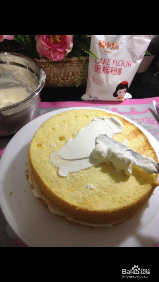 奶油蛋糕的做法