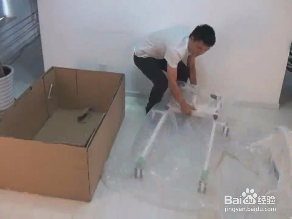 电动移位机的安装说明