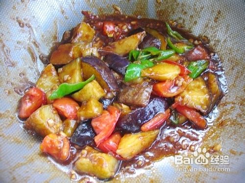 酸甜可口，下饭至极——家常版鱼香茄子