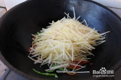 土豆丝怎么炒脆