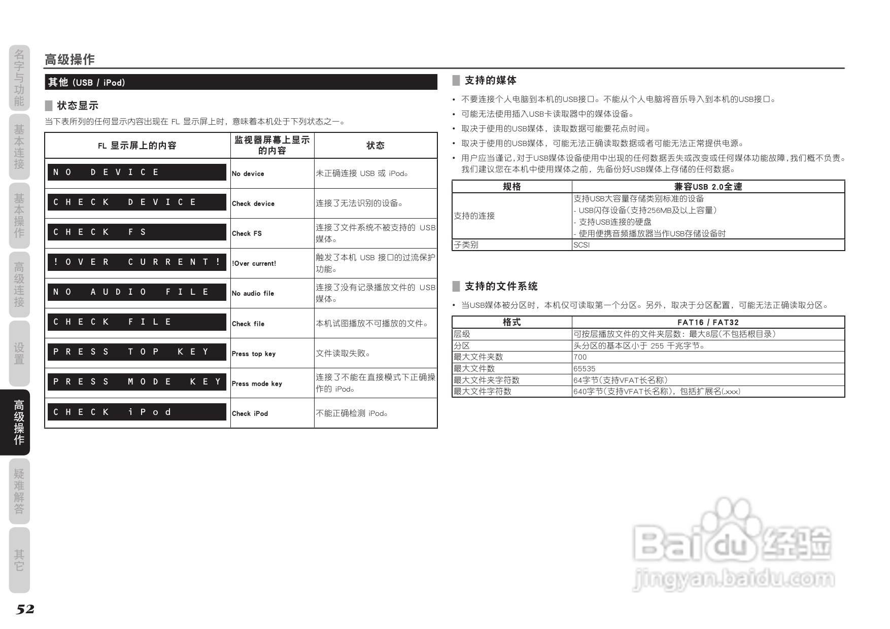 马兰士SR5004功放使用说明书:[3]