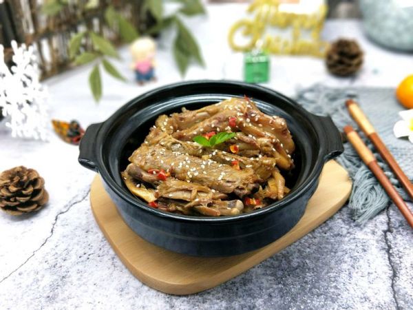 对味酱鸭#食光社干锅系列#