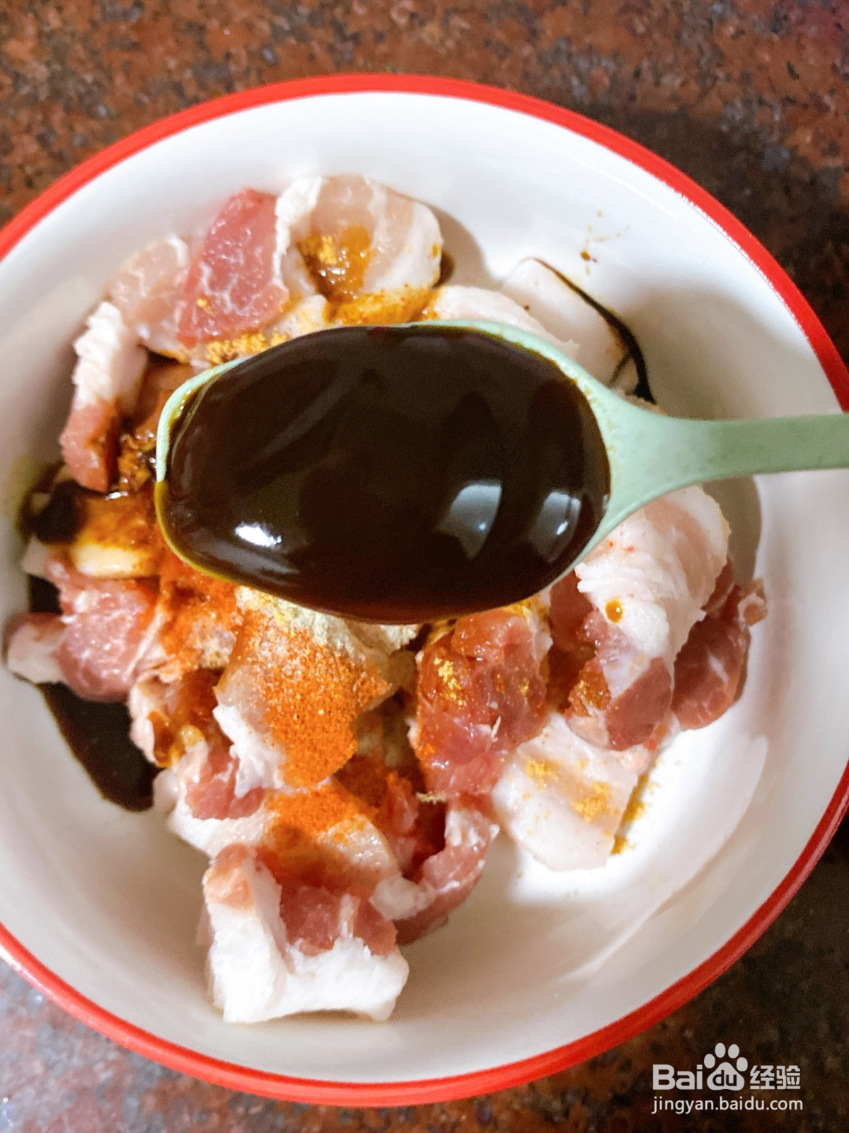 超过瘾的烤五花肉的做法