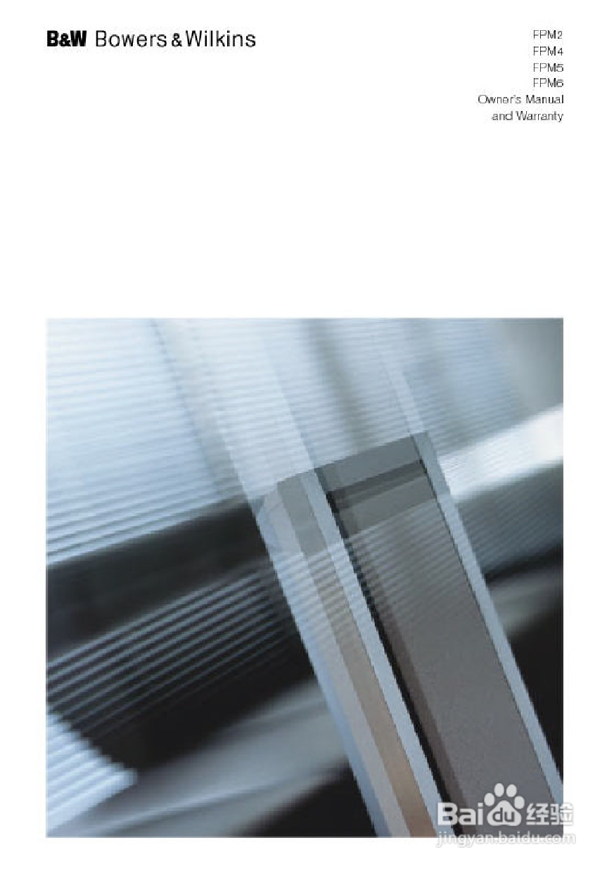 B&W 扬声器 FPM4说明书:[1]