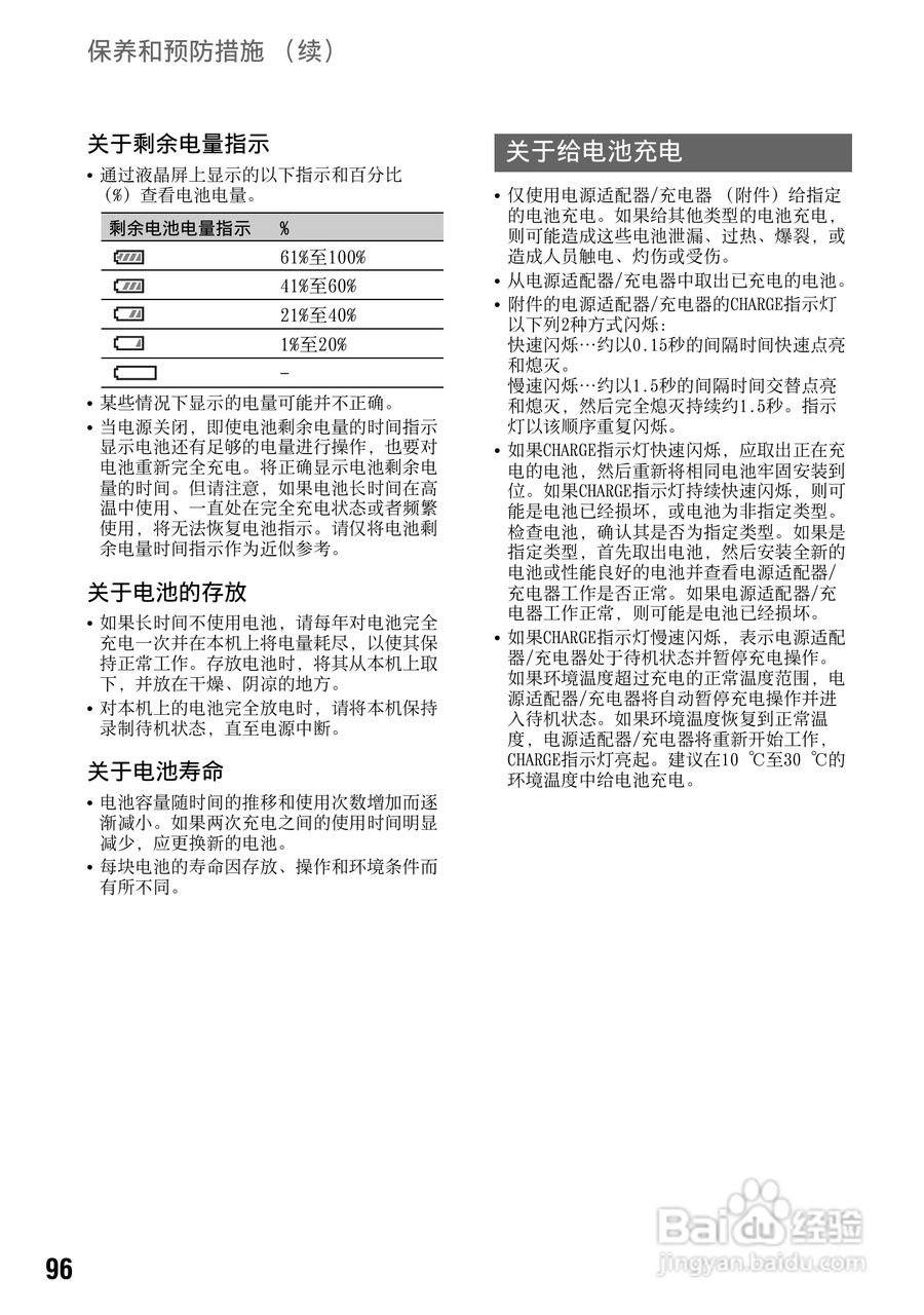 索尼NEX-FS100C数码摄像机使用说明书:[10]