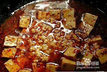 麻婆豆腐的家常做法
