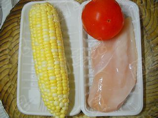 茄汁玉米鸡丁