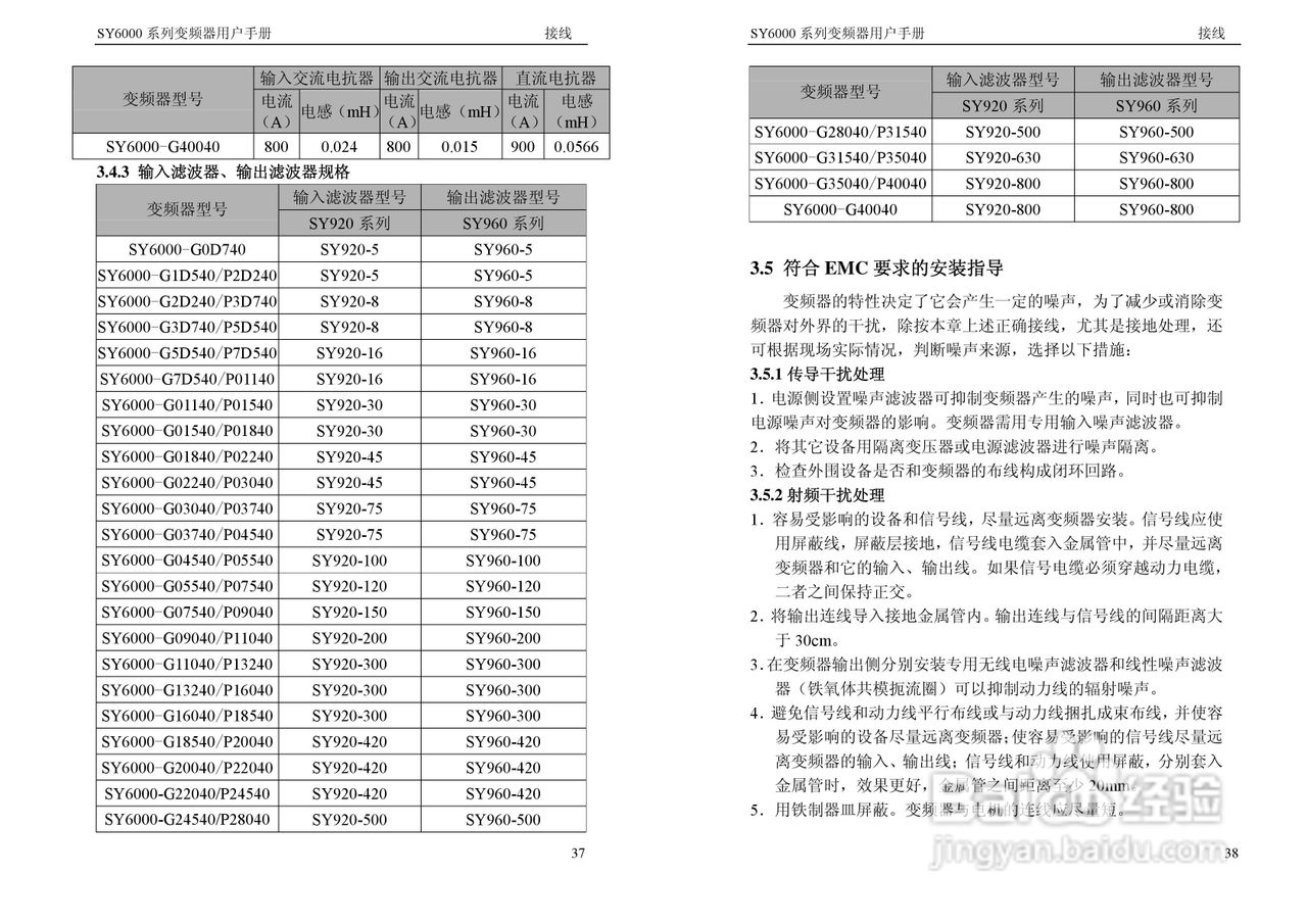 神源SY6000-G40040变频器用户手册:[2]