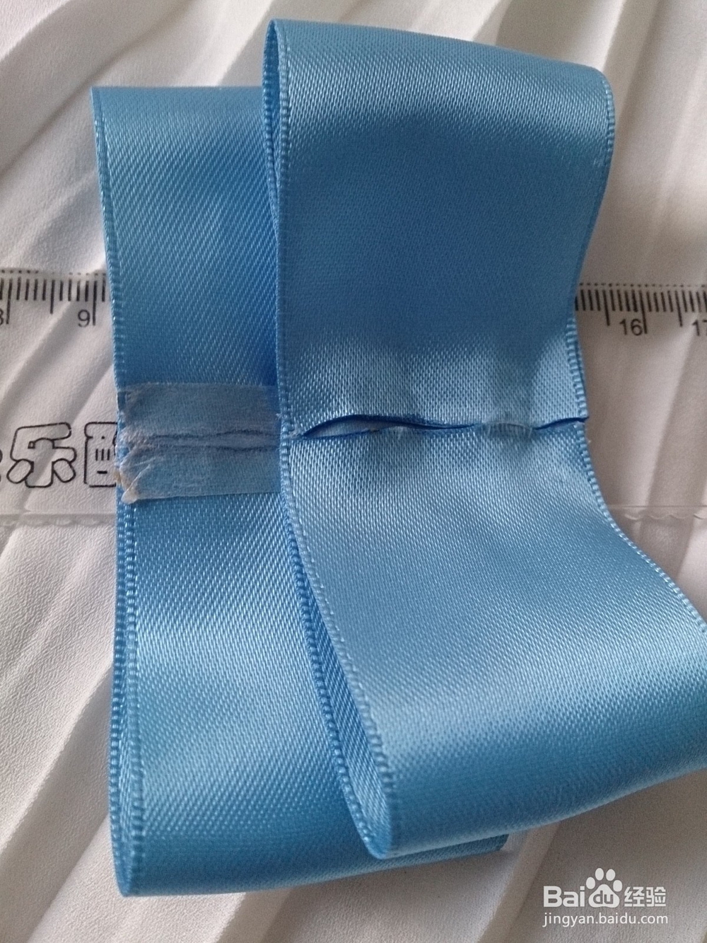 手工发饰蝴蝶结基础三