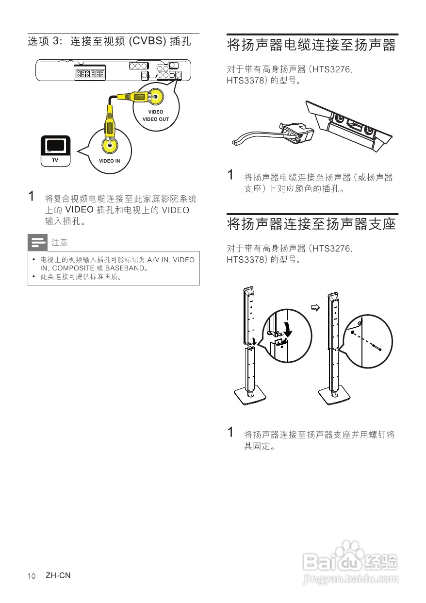 Philip飞利浦HTS3378家庭影院说明书:[1]