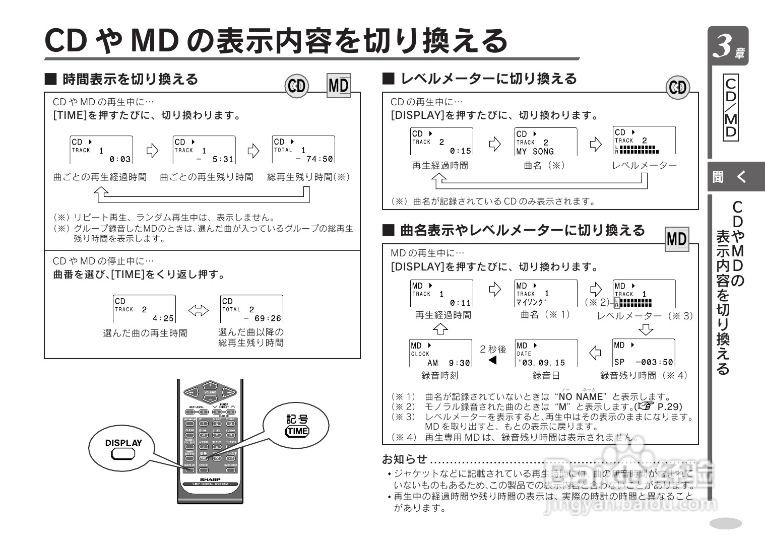 SHARP SD-CX9音响使用说明书:[2]