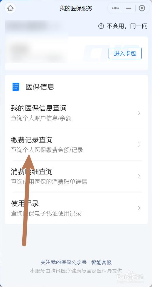 如何查医保缴费明细