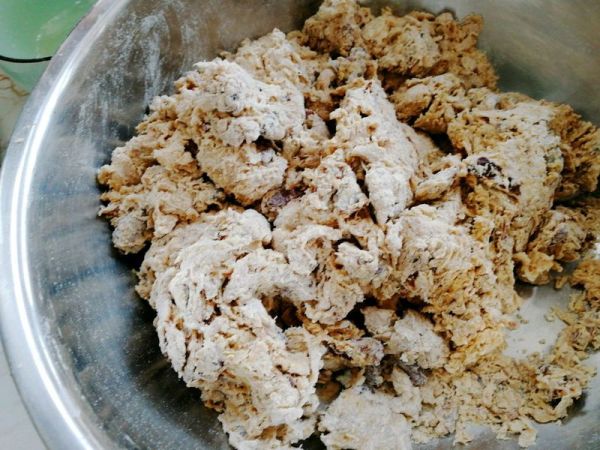 红糖开花枣馒头