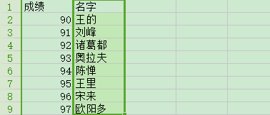 wps表格怎么互换两列数据