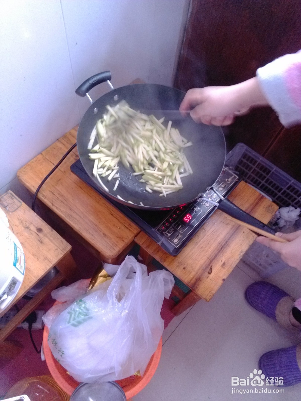 美食制作之清炒西葫芦