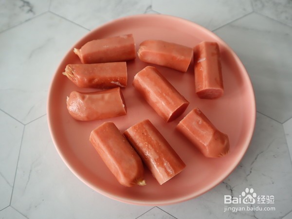 手抓饼酥皮热狗的做法