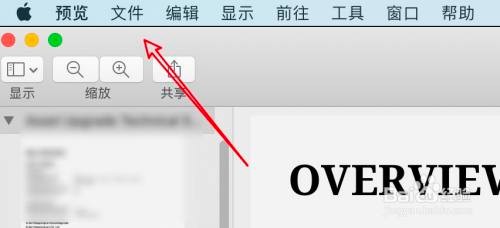 mac自带调整pdf文件大小