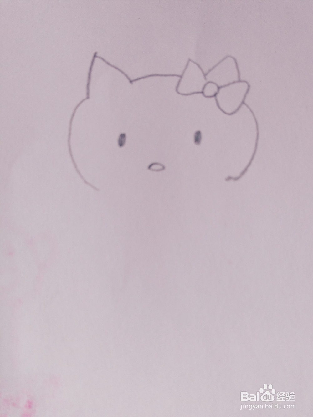小猫的简笔画