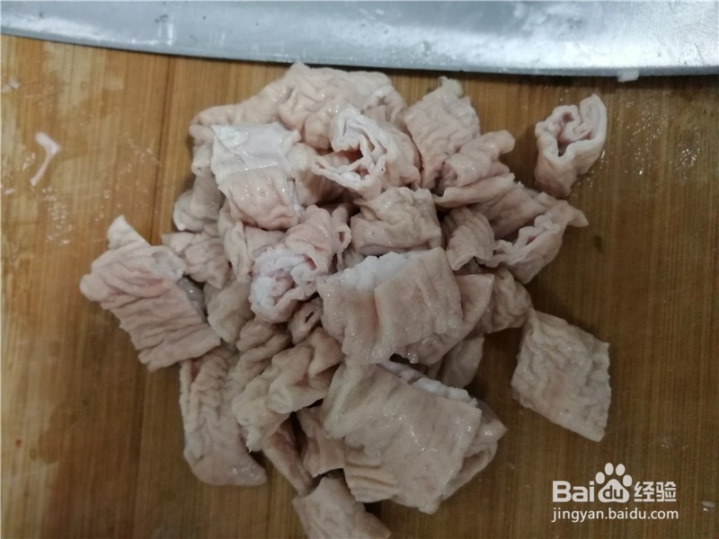 肥肠炒青辣椒