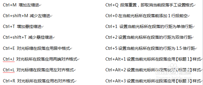 【Word】像高手一样的使用word——快捷键的使用
