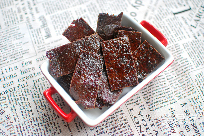 微波脆香牛肉干