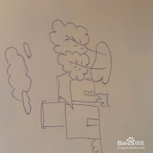 农家小屋简笔画 百度经验