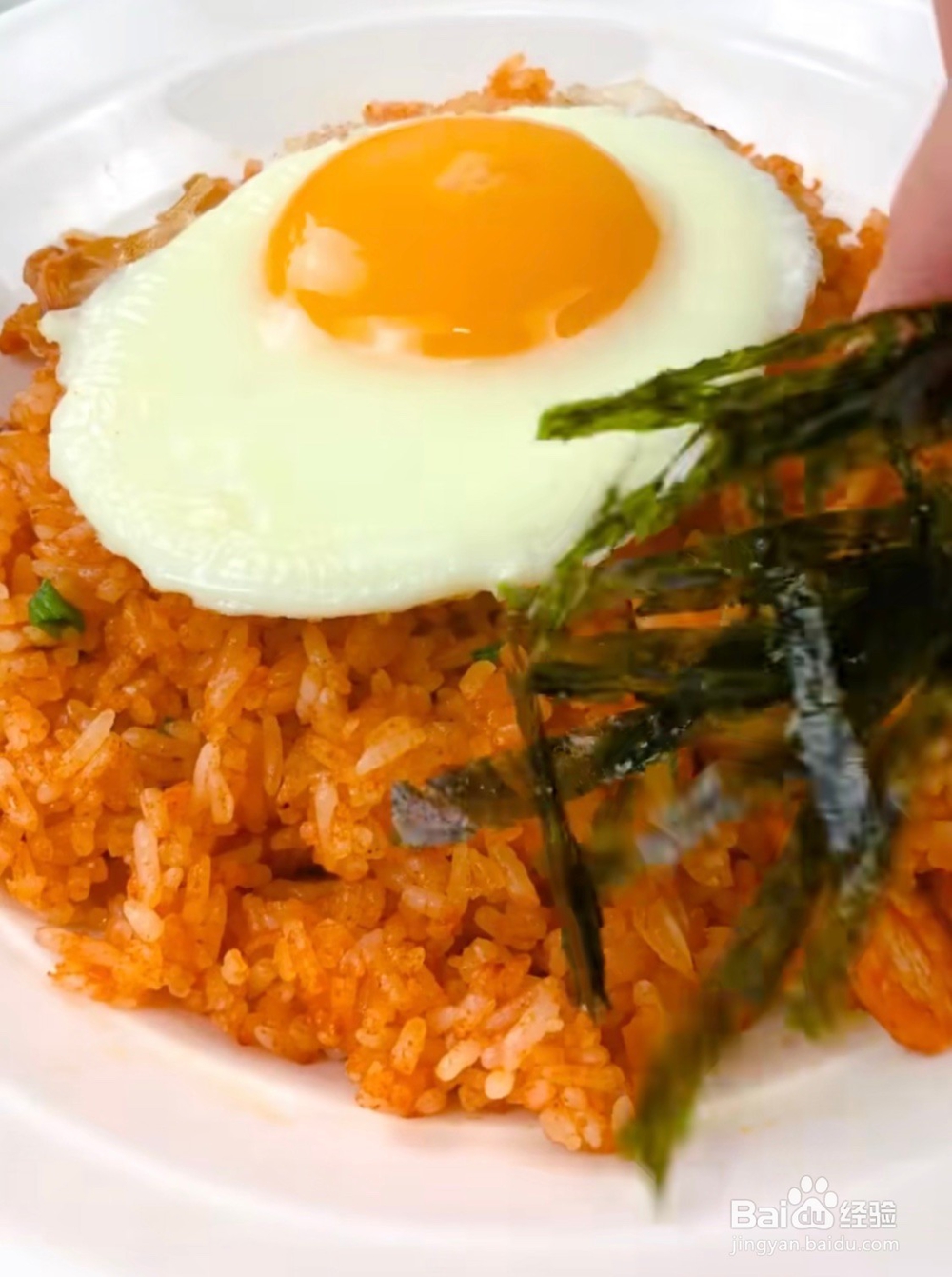 泡菜炒饭的教程