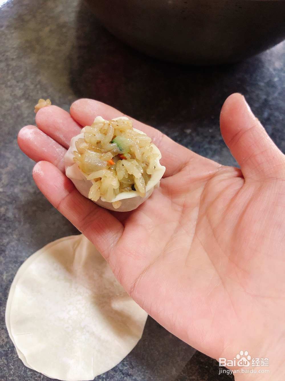 袖珍烧麦的做法