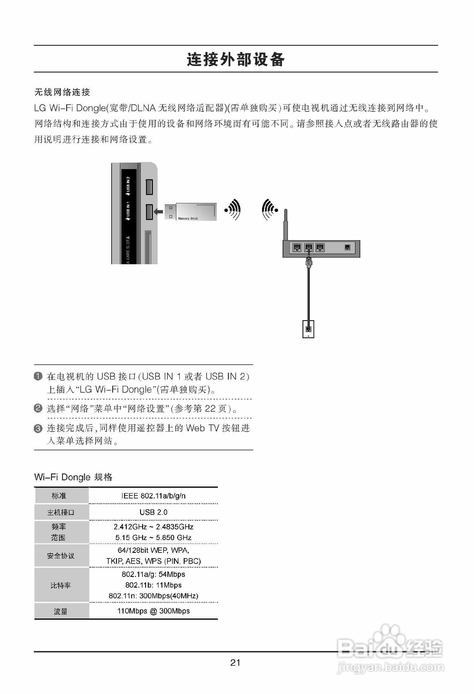 LG 55LE8600液晶彩电使用说明书:[3]